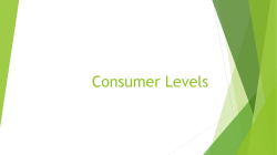 Consumer Levels - easternlocal.com