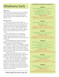 Oklahoma Soils - Oklahoma State University