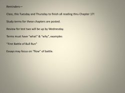 Serious War to Shiloh