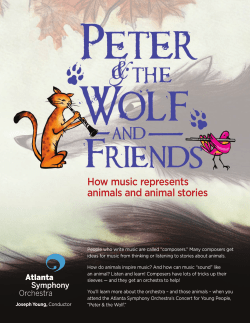 How music represents animals and animal stories