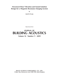 building acoustics
