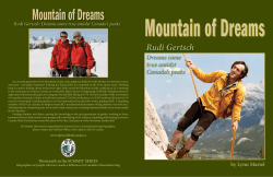 Rudi Gertsch - Alpine Club of Canada