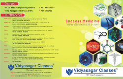 1 - Vidyasagar Classes