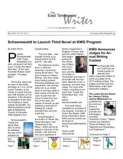 to the PDF file. - Knoxville Writers` Guild