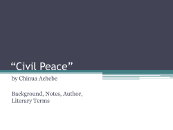 Civil Peace - Mrs. Susan Wiggs