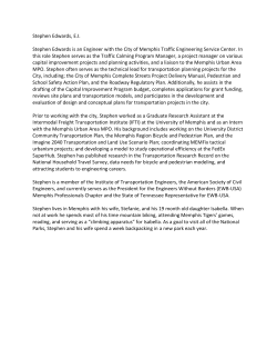 Stephen Edwards, E.I. Stephen Edwards is an Engineer with the City