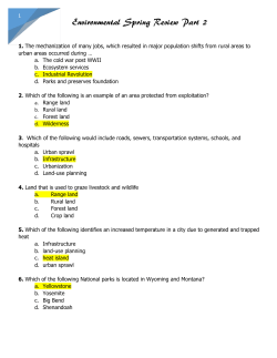 Environmental Spring Review Part 2