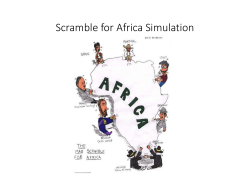 Scramble for Africa