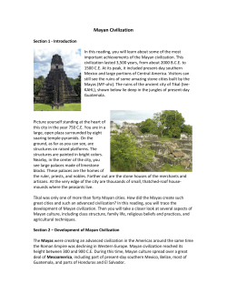 Mayan Civilization