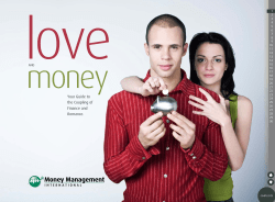 Your Guide to the Coupling of Finance and Romance.