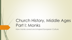 Monks - Catholic Diocese of Wichita