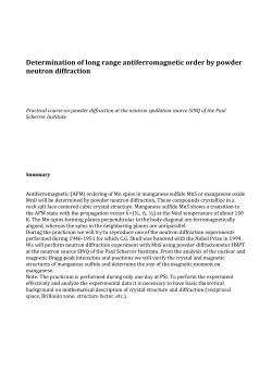 Determination*of*long*range*antiferromagnetic*order*by*powder