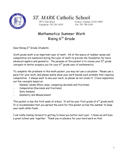 ST. MARK Catholic School