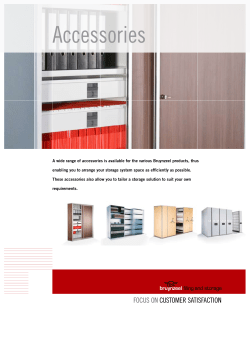 Accessories - Storage Systems