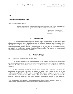 Tax Law Design and Drafting, Volume 2