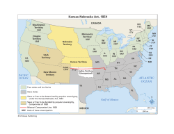 Kansas-Nebraska Act, 1854