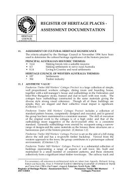 assessment documentation