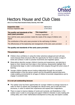 Hectors House and Club Class