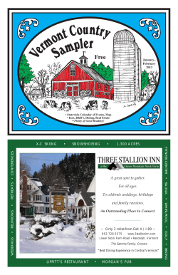 The Vermont Country Sampler