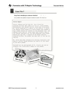 Teacher Notes PDF - TI Education