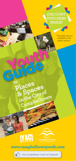 Youth Guide - City of Campbelltown