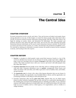 The Central Idea - Cengage Learning