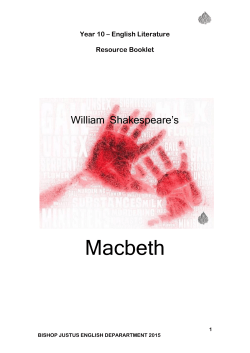 Macbeth - Bishop Justus