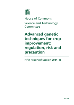 Advanced genetic techniques for crop