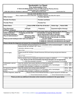 Sandostatin Lar Depot