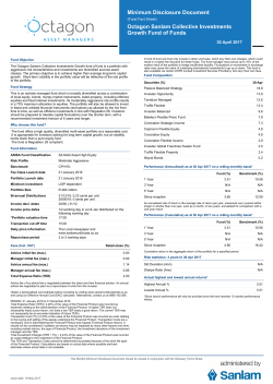 Octagon Sanlam Collective Investments Growth Fund of Funds