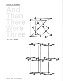 CARBON ALLOTROPES