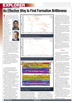 An Effective Way to Find Formation Brittleness