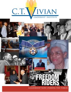 Newsletter - CT Vivian Leadership Institute