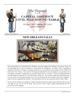 June - Capital District Civil War Round Table
