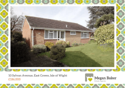 10 Sylvan Avenue, East Cowes, Isle of Wight &pound;186,000