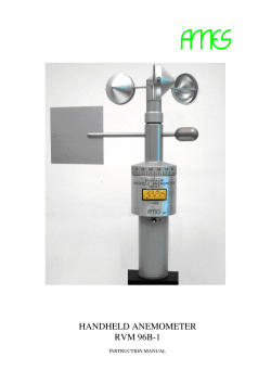handheld anemometer rvm 96b-1