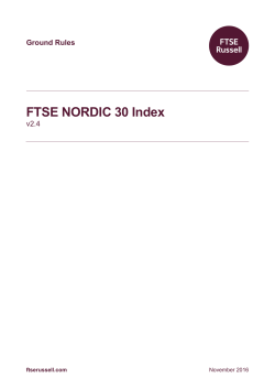 FTSE NORDIC 30 Index