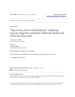 Rap is easy, career is the hard part