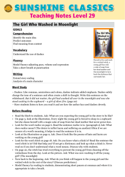 Teachers Notes