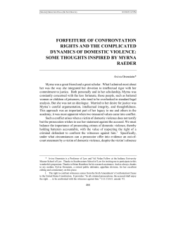 forfeiture of confrontation rights and the complicated dynamics of