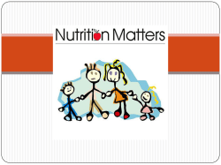 Nutrition - Madison County Schools