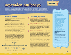 Operation Espionage Operation Espionage