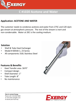 C# 1020 Acetone and Water