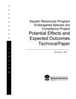 Potential Effects and Expected Outcomes