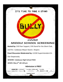 lvusd middle school screening