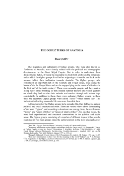 the oghuz turks of anatolia