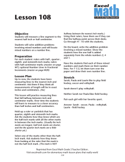Lesson 108 - Excel Math