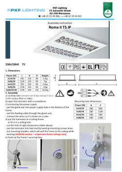 Installation manual PDF