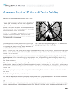 Government Requires 146 Minutes Of Service Each Day