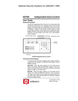 User guide - National Security Systems Inc